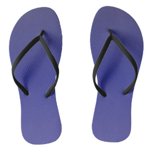 Indigo Blue Gradient Flip Flops