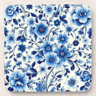 indigo botanical garden coaster