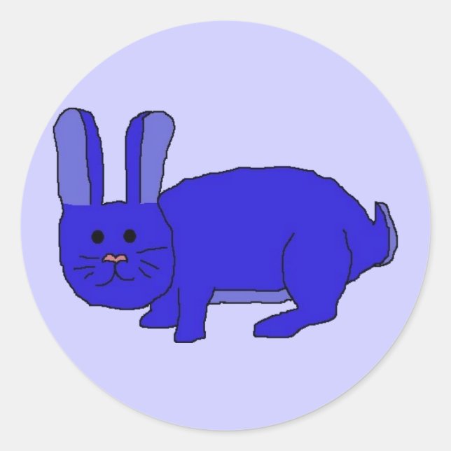 Indigo Bunny stickers (Front)