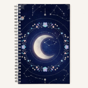 Indigo Celestial Mandala Journal