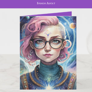 Indigo Child Art   Indigo Adult Art   Blank Card