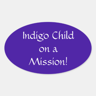 Indigo Child on a Mission Sticker