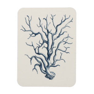 Indigo Coral Magnet