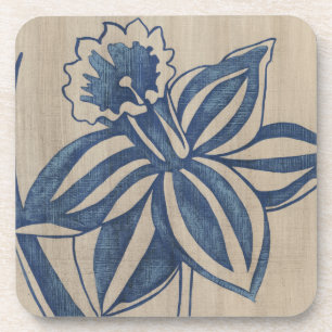Indigo Daffodil Coaster