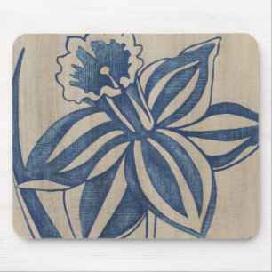 Indigo Daffodil Mouse Mat