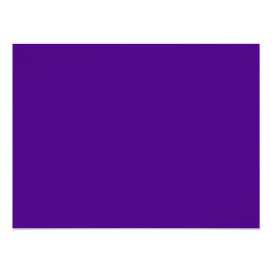Indigo Dark Royal Purple Trend Colour Background Photo Print