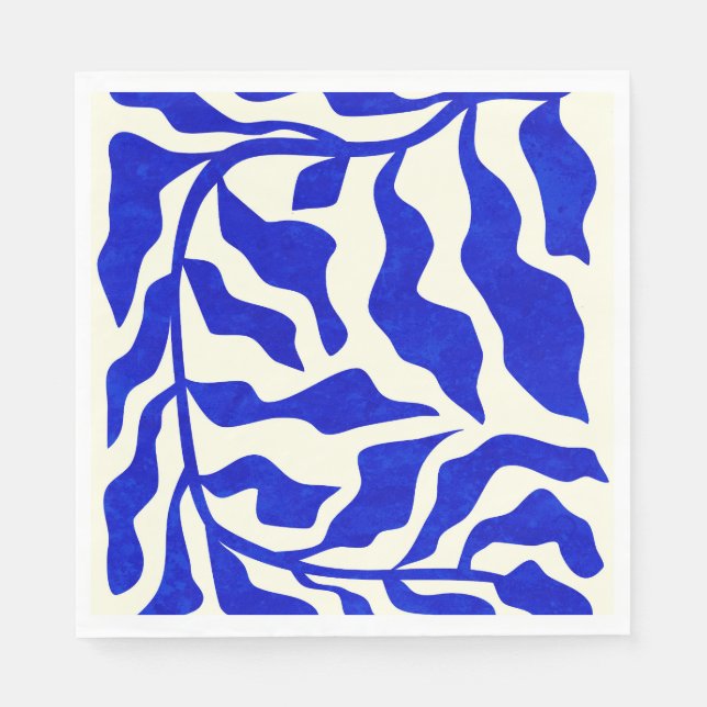 Indigo Elegance Napkin (Front)