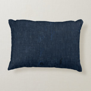 Indigo Field Cloth Throw Pillow Japanese Inspired