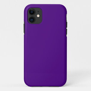 Indigo hex code 4B0082  iPhone 11 Case