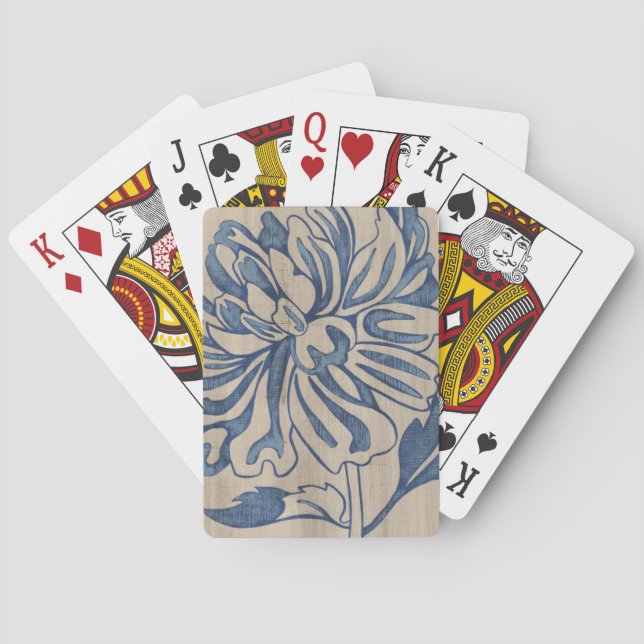 Indigo Mom Playing Cards (Back)