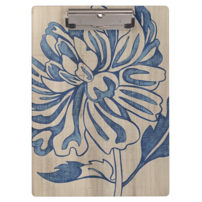 Indigo Mum Clipboard (Front)