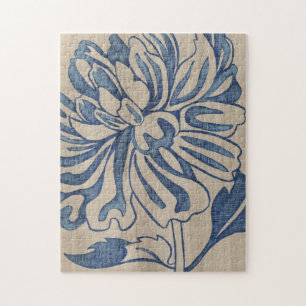 Indigo Mum Jigsaw Puzzle