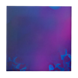 Indigo navy purple abstract art piece  tile