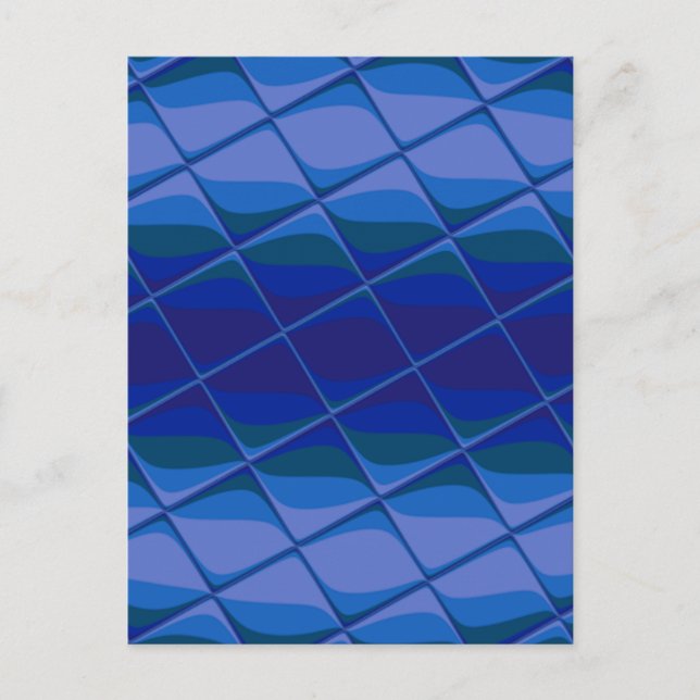 indigo palette holiday postcard (Front)