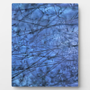 Indigo Plantscape Plaque