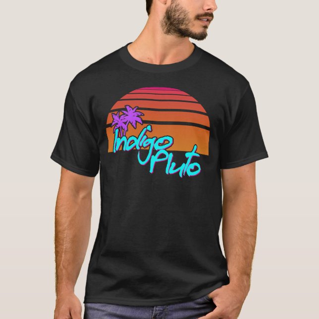 Indigo Pluto - Miami Sunset T-Shirt (Front)