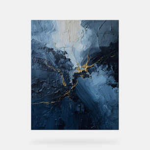 "Indigo Rhapsody" Acrylic Sign