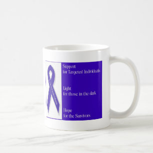 Indigo Ribbon Coffee Mug