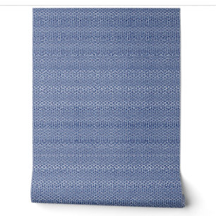 Indigo Seigaiha pattern Wallpaper