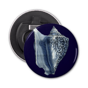 Indigo Shells I Bottle Opener