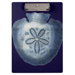 Indigo Shells III Clipboard