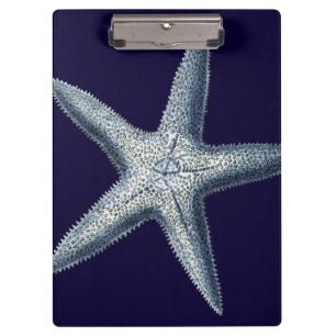 Indigo Shells IV Clipboard