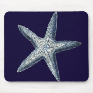Indigo Shells IV Mouse Mat