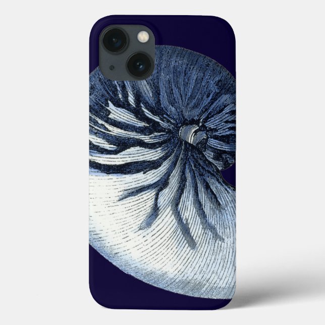 Indigo Shells VII Case-Mate iPhone Case (Back)