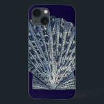 Indigo Shells VIII iPhone 13 Case<br><div class="desc">Marine Life</div>