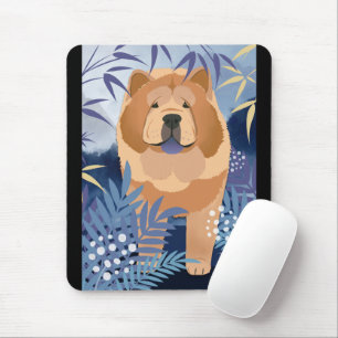INDIGO smooth chow Mousepad