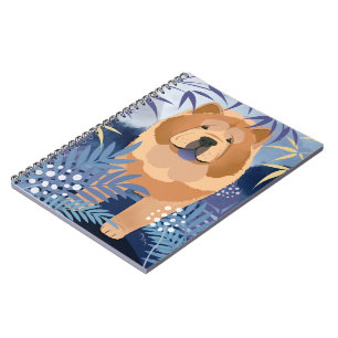 INDIGO smooth chow notebook