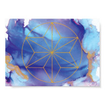 Indigo star / crystalgrid template