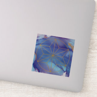 Indigo star sticker