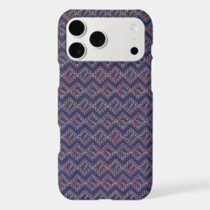 Indigo Stitched Diamonds