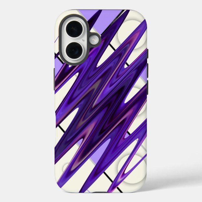 Indigo Thunder dreams Case-Mate iPhone Case (Back)