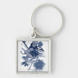 Indigo Tribe 10 Key Ring