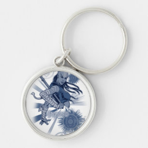 Indigo Tribe 10 Key Ring