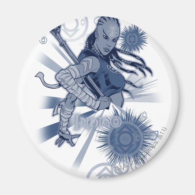 Indigo Tribe 10 Magnet (Front)