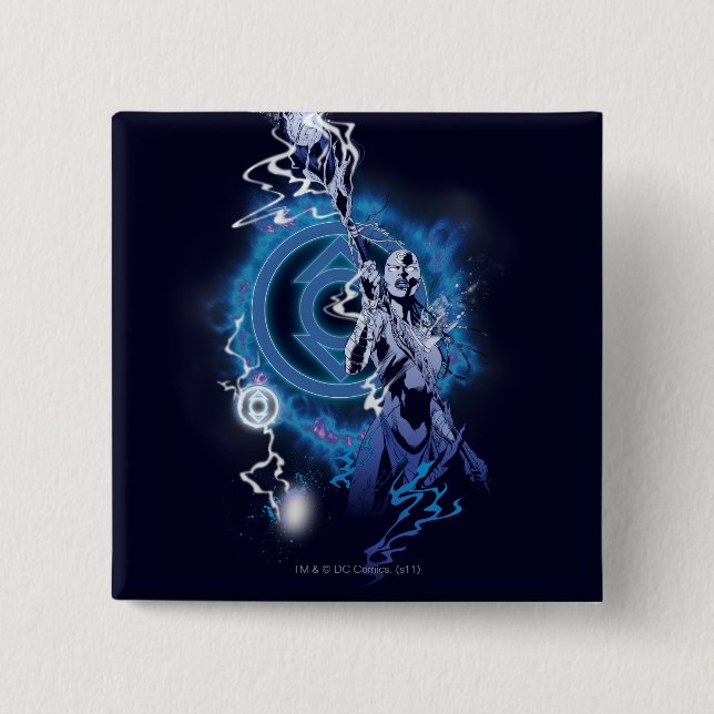 Indigo Tribe 11 15 Cm Square Badge (Front)
