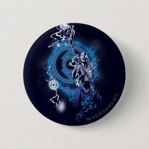 Indigo Tribe 11 6 Cm Round Badge