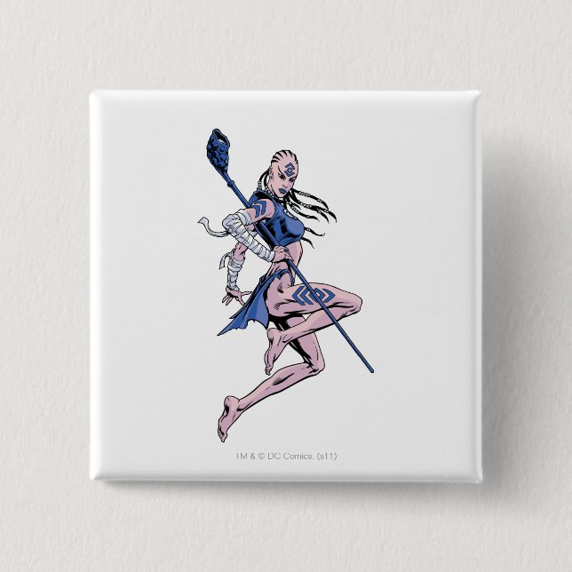 Indigo Tribe 1 15 Cm Square Badge (Front)