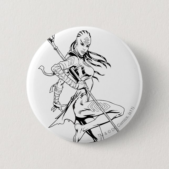 Indigo Tribe 3 6 Cm Round Badge (Front)