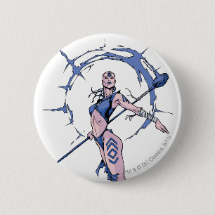 Indigo Tribe 7 6 Cm Round Badge