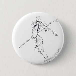 Indigo Tribe 8 6 Cm Round Badge