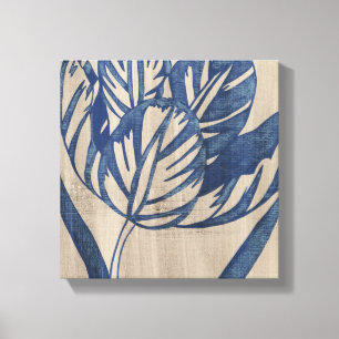 Indigo Tulip Canvas Print