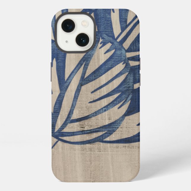 Indigo Tulip iPhone Case (Back)