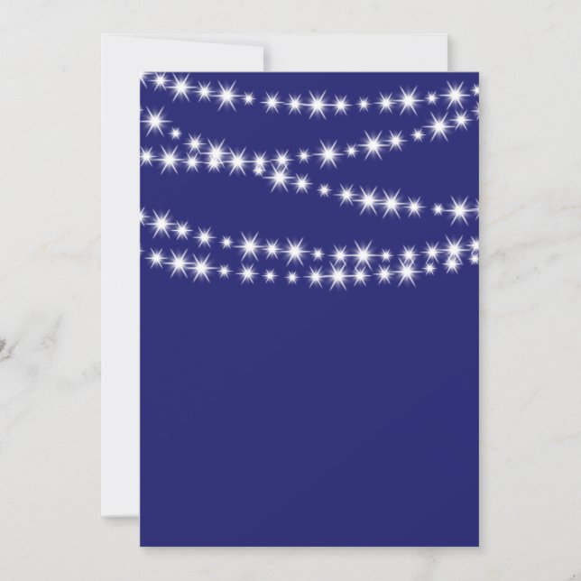 Indigo Twinkle Lights blank (Front)