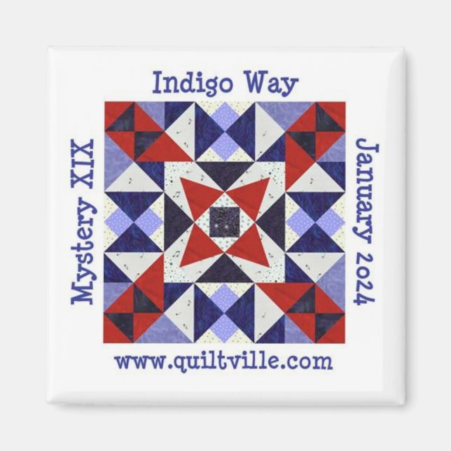 Indigo Way magnet (Front)