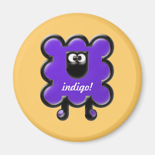 indigo woollie magnet