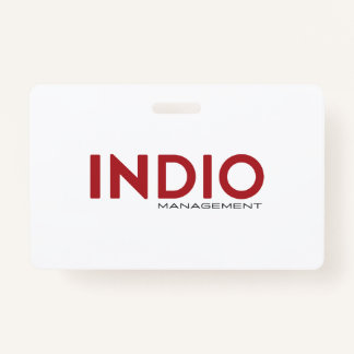 INDIO_ ID BADGE